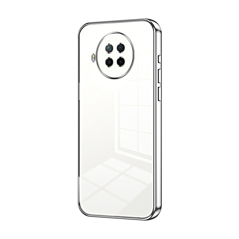 Xiaomi Mi 10T Lite Phone Case with Transparent Plating and Fine Hole Design: Crystal Clear & Scratch-Resistant