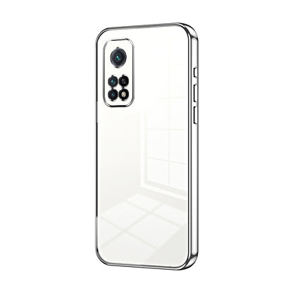 Xiaomi Mi 10T Pro 5G Phone Case with Transparent Plating and Fine Hole Design: Crystal Clear & Scratch-Resistant