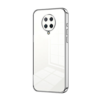 Xiaomi Redmi K30 Pro Phone Case with Transparent Plating and Fine Hole Design: Crystal Clear & Scratch-Resistant