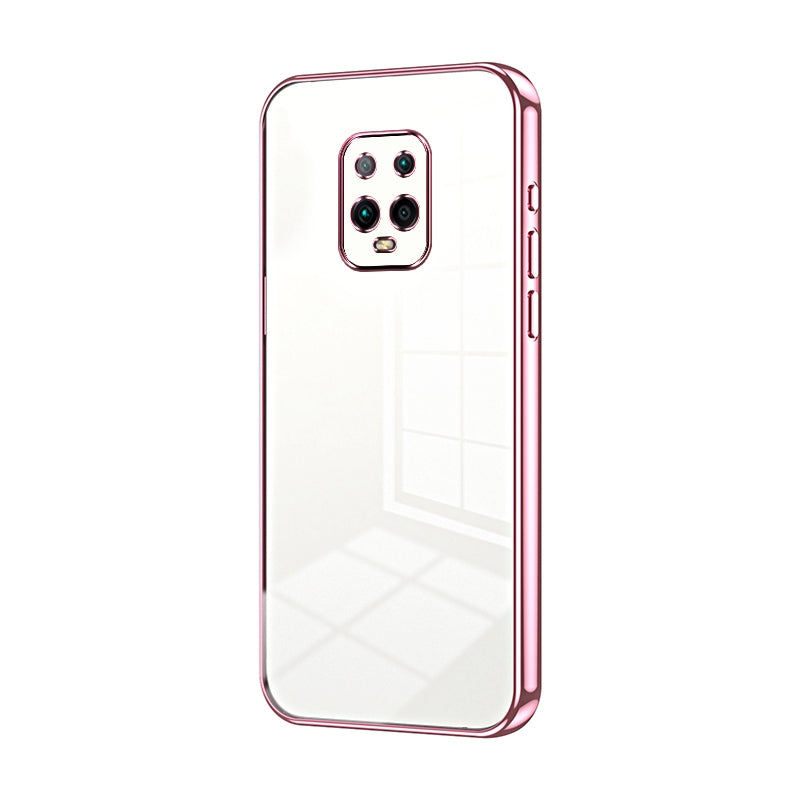 Xiaomi Redmi 10X Pro 5G Phone Case with Transparent Plating and Fine Hole Design: Crystal Clear & Scratch-Resistant