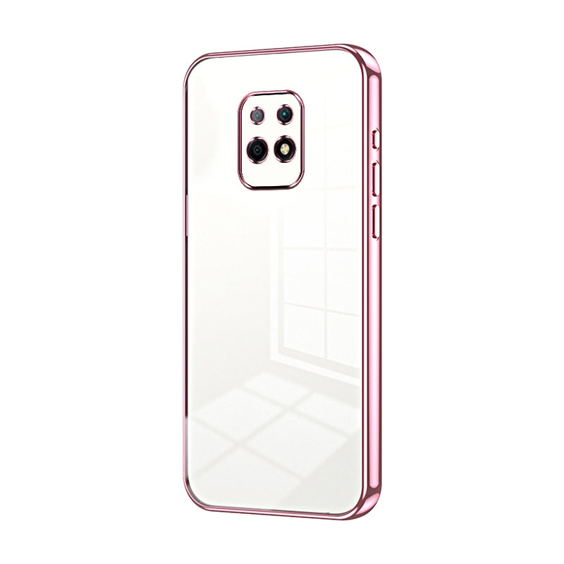 Xiaomi Redmi 10X 5G Phone Case with Transparent Plating and Fine Hole Design: Crystal Clear & Scratch-Resistant