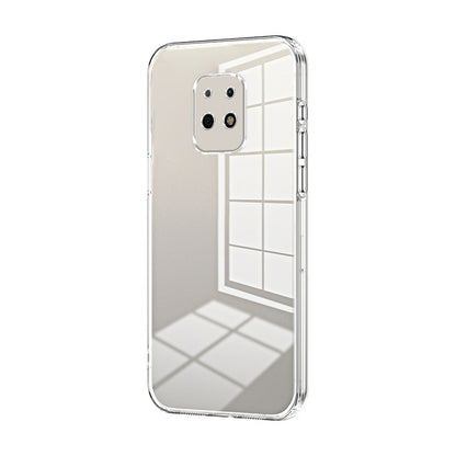 Xiaomi Redmi 10X 5G Phone Case with Transparent Plating and Fine Hole Design: Crystal Clear & Scratch-Resistant