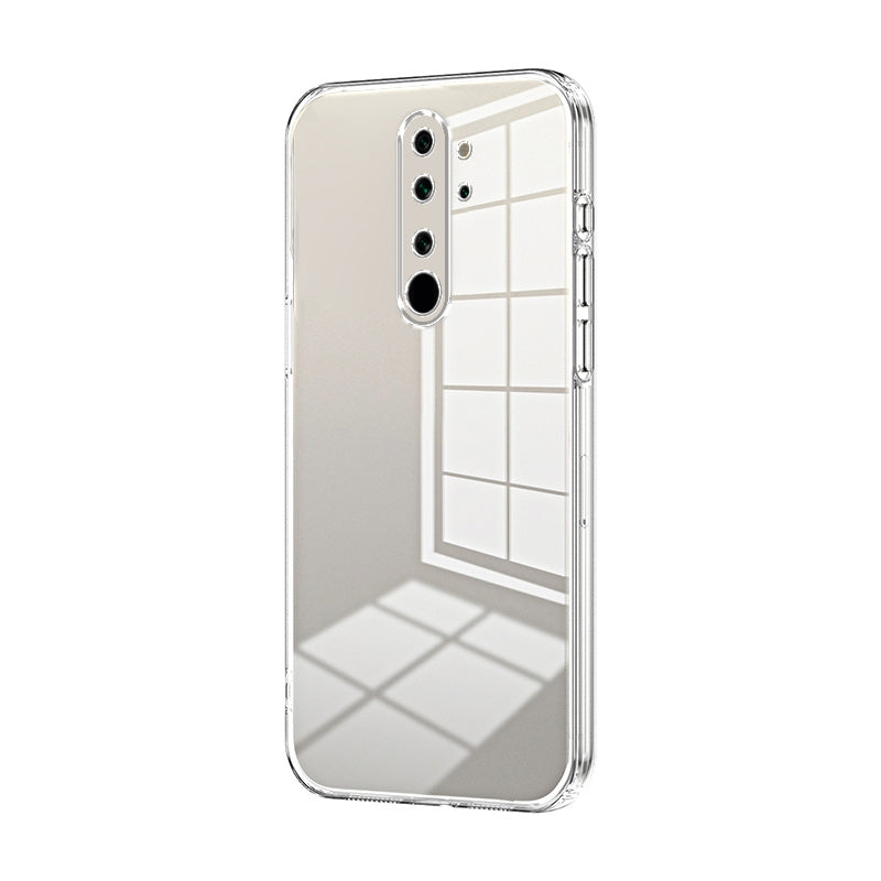 Xiaomi Redmi Note 8 Pro Phone Case with Transparent Plating and Fine Hole Design: Crystal Clear & Scratch-Resistant