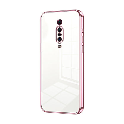 Xiaomi Redmi K20 Phone Case with Transparent Plating and Fine Hole Design: Crystal Clear & Scratch-Resistant