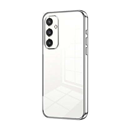 Samsung Galaxy S24 5G Phone Case with Transparent Plating and Fine Hole Design: Crystal Clear & Scratch-Resistant