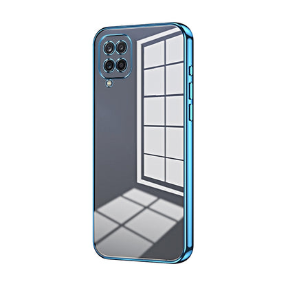 Samsung Galaxy A12 5G Phone Case with Transparent Plating and Fine Hole Design: Crystal Clear & Scratch-Resistant