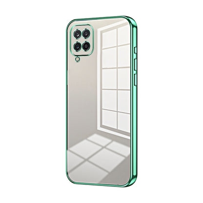 Samsung Galaxy A12 5G Phone Case with Transparent Plating and Fine Hole Design: Crystal Clear & Scratch-Resistant