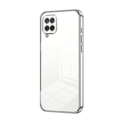Samsung Galaxy A12 5G Phone Case with Transparent Plating and Fine Hole Design: Crystal Clear & Scratch-Resistant