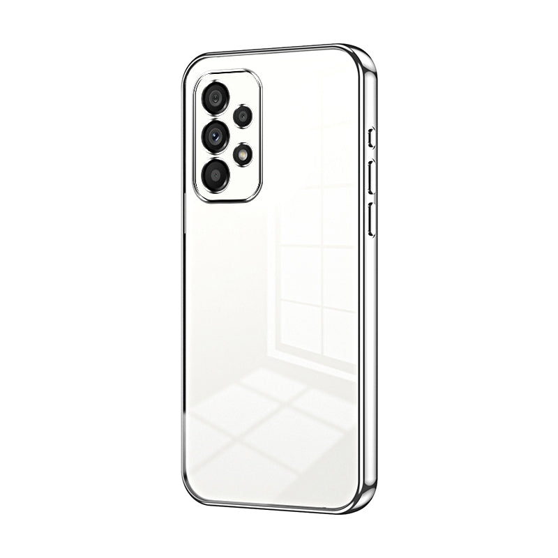 Samsung Galaxy A53 5G Phone Case with Transparent Plating and Fine Hole Design: Crystal Clear & Scratch-Resistant