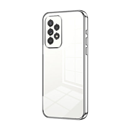 Samsung Galaxy A33 5G Phone Case with Transparent Plating and Fine Hole Design: Crystal Clear & Scratch-Resistant