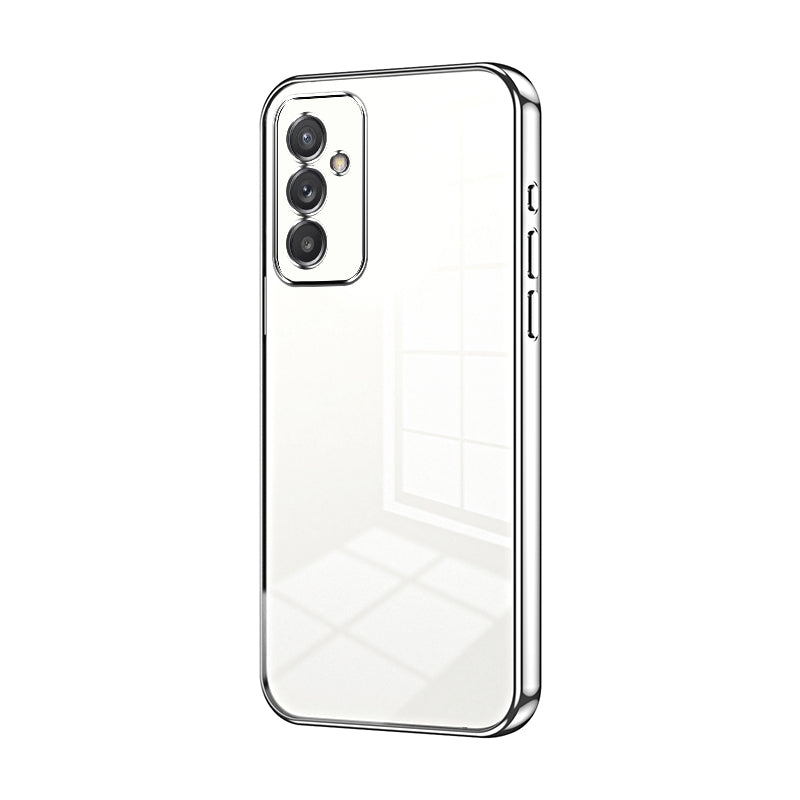 Samsung Galaxy A82 5G Phone Case with Transparent Plating and Fine Hole Design: Crystal Clear & Scratch-Resistant