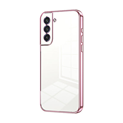 Samsung Galaxy S21 FE 5G Phone Case with Transparent Plating and Fine Hole Design: Crystal Clear & Scratch-Resistant