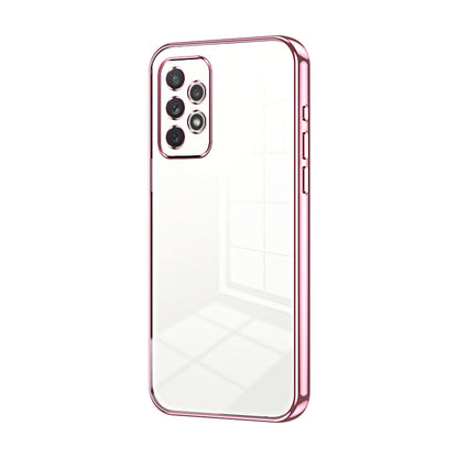 Samsung Galaxy A72 4G Phone Case with Transparent Plating and Fine Hole Design: Crystal Clear & Scratch-Resistant