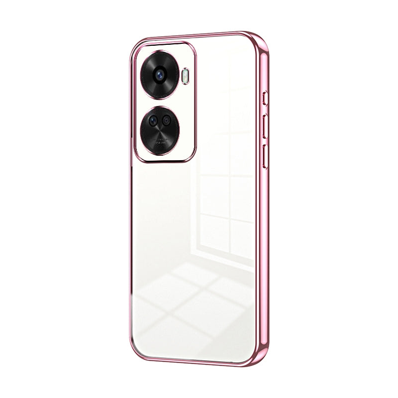 Huawei nova 11 SE Phone Case with Transparent Plating and Fine Hole Design: Crystal Clear & Scratch-Resistant