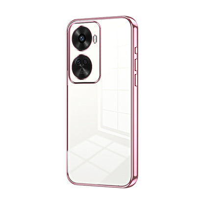 Huawei nova 11 SE Phone Case with Transparent Plating and Fine Hole Design: Crystal Clear & Scratch-Resistant