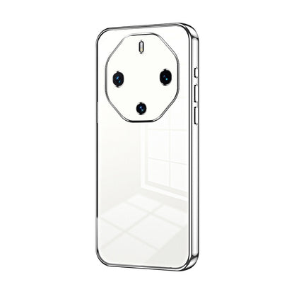 Huawei Mate 60 RS Ultimate Phone Case with Transparent Plating and Fine Hole Design: Crystal Clear & Scratch-Resistant