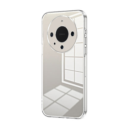 Huawei Mate 60 Pro+ Phone Case with Transparent Plating and Fine Hole Design: Crystal Clear & Scratch-Resistant