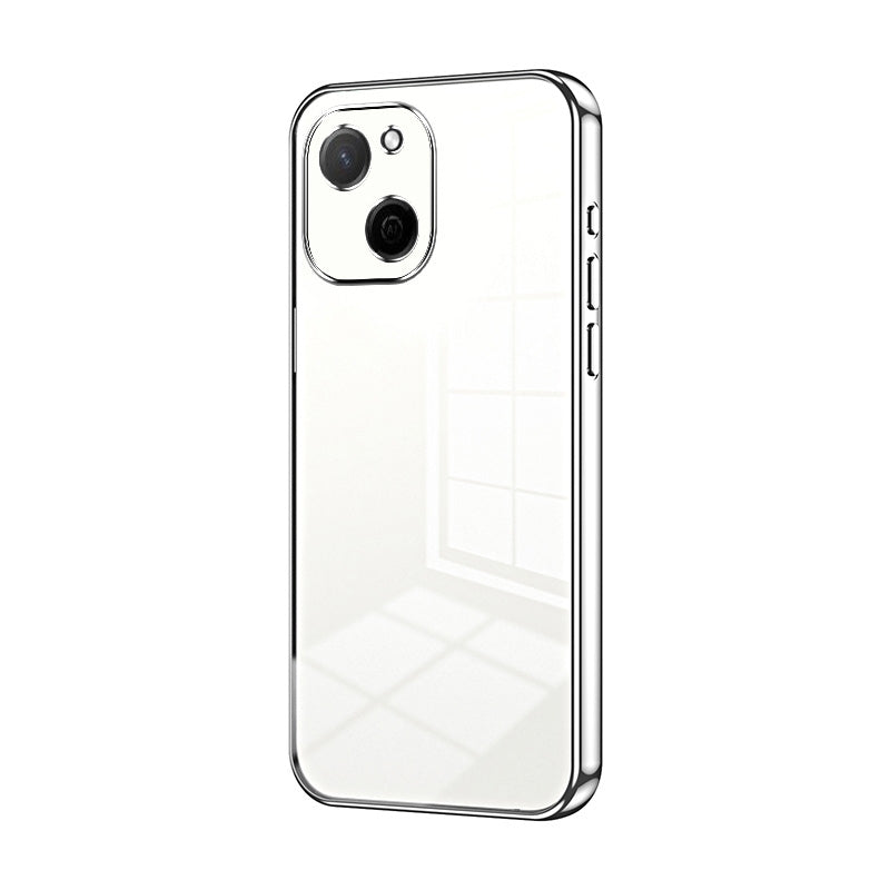 Huawei Maimang A20 Phone Case with Transparent Plating and Fine Hole Design: Crystal Clear & Scratch-Resistant