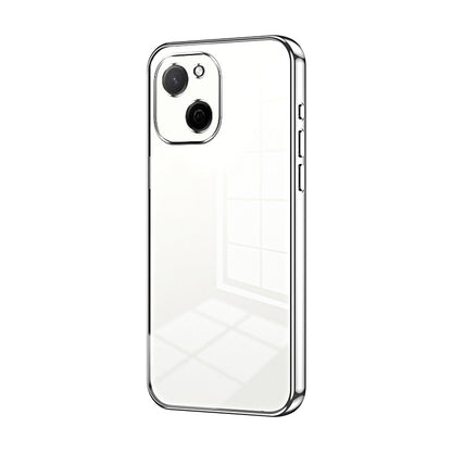 Huawei Maimang A20 Phone Case with Transparent Plating and Fine Hole Design: Crystal Clear & Scratch-Resistant