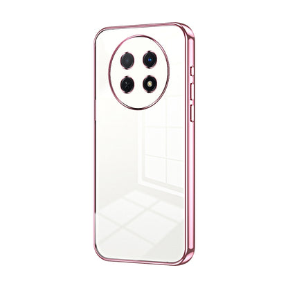 Huawei Enjoy 60X Phone Case with Transparent Plating and Fine Hole Design: Crystal Clear & Scratch-Resistant