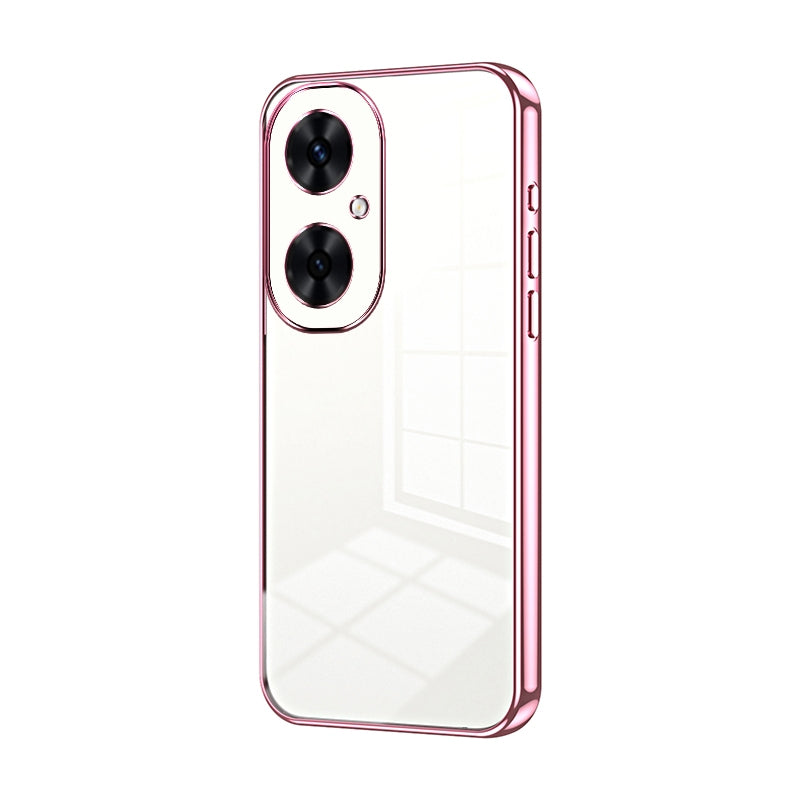 Huawei Maimang 20 Phone Case with Transparent Plating and Fine Hole Design: Crystal Clear & Scratch-Resistant