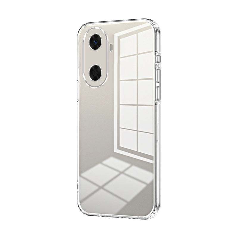 Huawei Enjoy 60 Phone Case with Transparent Plating and Fine Hole Design: Crystal Clear & Scratch-Resistant