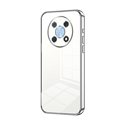 Huawei Enjoy 50 Pro Phone Case with Transparent Plating and Fine Hole Design: Crystal Clear & Scratch-Resistant