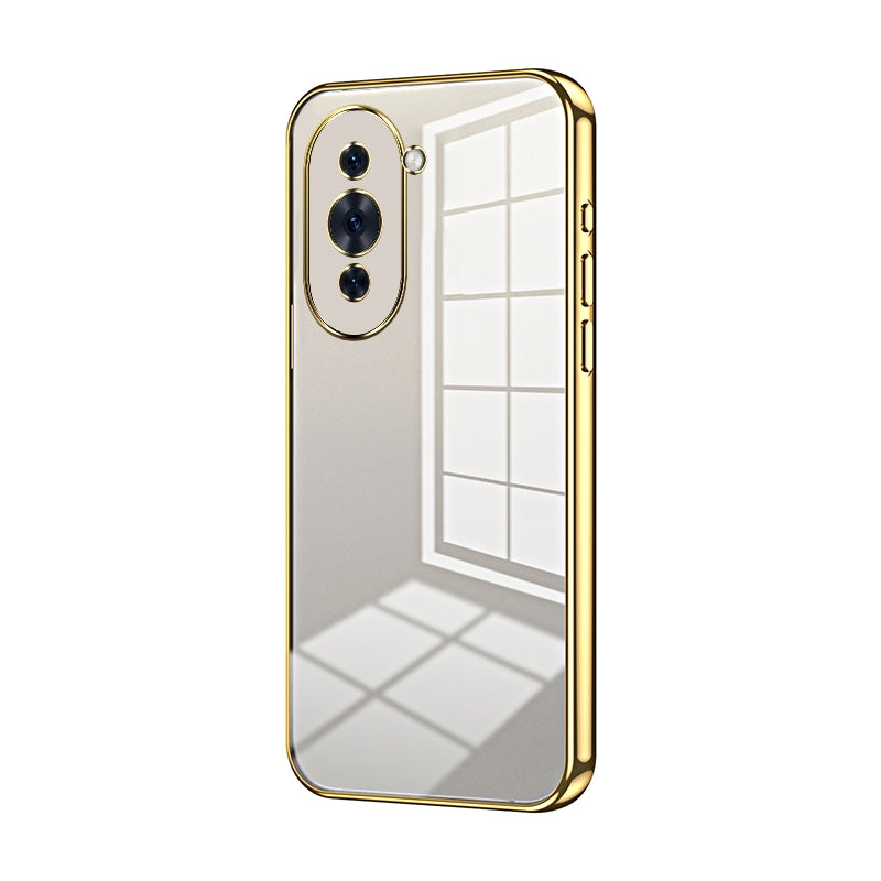 Huawei nova 10 Pro Phone Case with Transparent Plating and Fine Hole Design: Crystal Clear & Scratch-Resistant