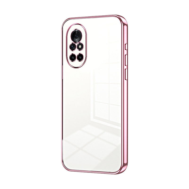 Huawei nova 8 4G Phone Case with Transparent Plating and Fine Hole Design: Crystal Clear & Scratch-Resistant