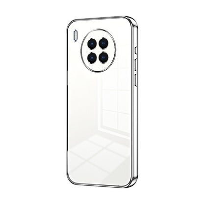 Huawei nova 8i Phone Case with Transparent Plating and Fine Hole Design: Crystal Clear & Scratch-Resistant