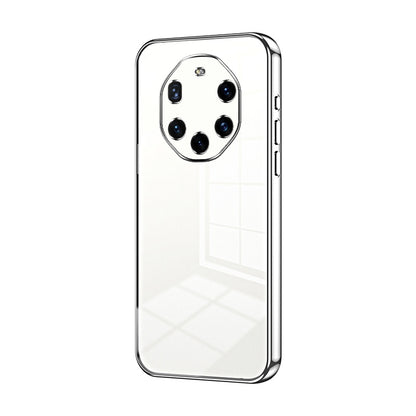 Huawei Mate 40 RS Phone Case with Transparent Plating and Fine Hole Design: Crystal Clear & Scratch-Resistant