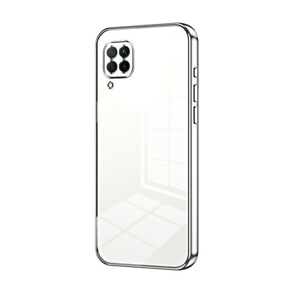 Huawei nova 6 SE Phone Case with Transparent Plating and Fine Hole Design: Crystal Clear & Scratch-Resistant