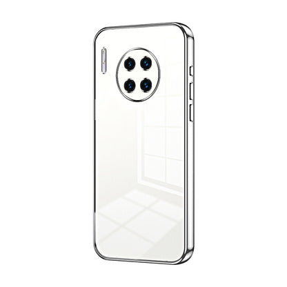 Huawei Mate 30 Pro Phone Case with Transparent Plating and Fine Hole Design: Crystal Clear & Scratch-Resistant