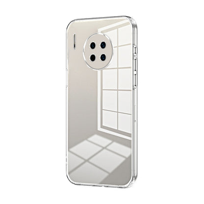 Huawei Mate 30 Phone Case with Transparent Plating and Fine Hole Design: Crystal Clear & Scratch-Resistant