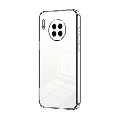 Huawei Mate 30 Phone Case with Transparent Plating and Fine Hole Design: Crystal Clear & Scratch-Resistant