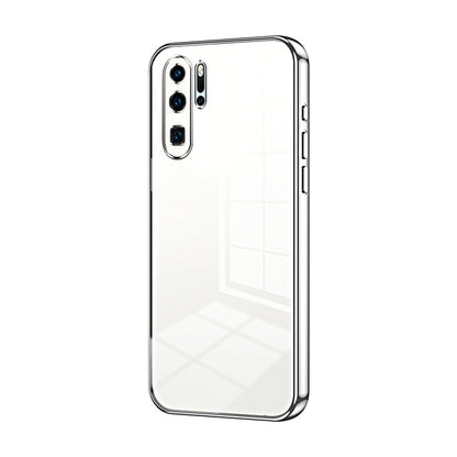 Huawei P30 Pro Phone Case with Transparent Plating and Fine Hole Design: Crystal Clear & Scratch-Resistant