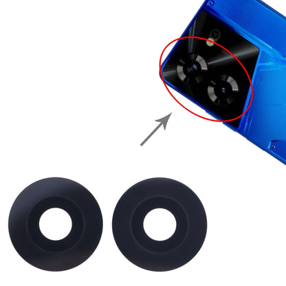 Tecno Pova 5 Back Camera Lens Replacement Part - 10 Set, Fully Compatible & Quality Checked