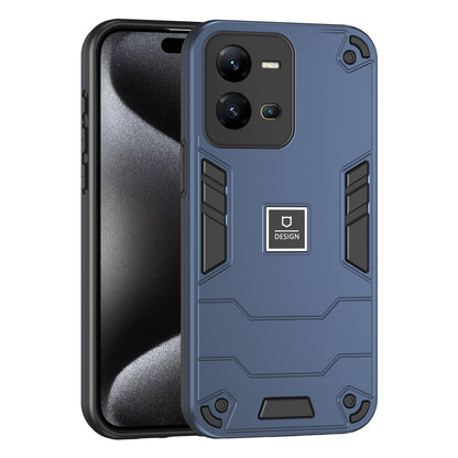 vivo V25 5G Shockproof Phone Case with Dual-Layer Protection, TPU+PC Material, Durable, Stylish Design & Lightweight Structure