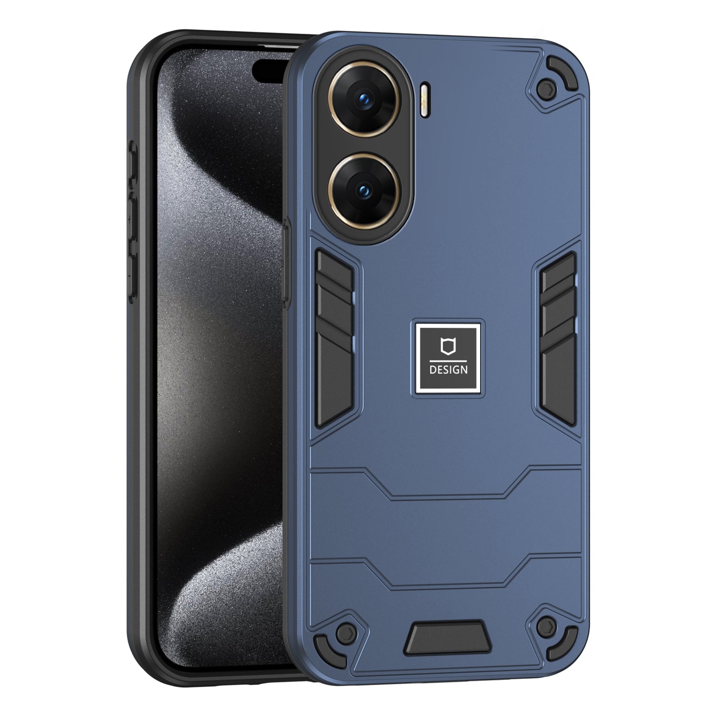 vivo V29e Shockproof Phone Case with Dual-Layer Protection, TPU+PC Material, Durable, Stylish Design & Lightweight Structure