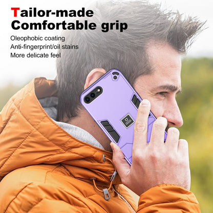 iPhone 7 Plus Shockproof Phone Case with Dual-Layer Protection, TPU+PC Material, Durable, Stylish Design & Lightweight Structure