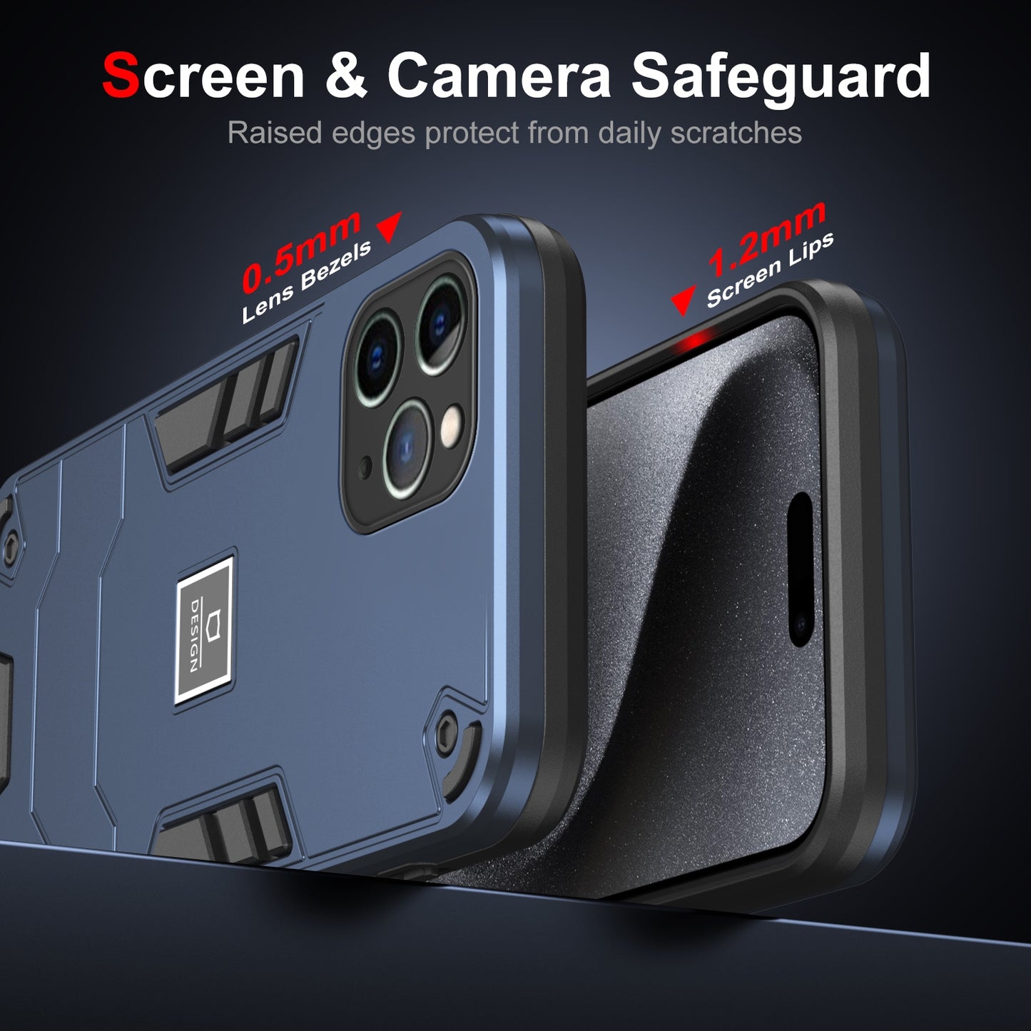 iPhone 11 Pro Shockproof Phone Case with Dual-Layer Protection, TPU+PC Material, Durable, Stylish Design & Lightweight Structure