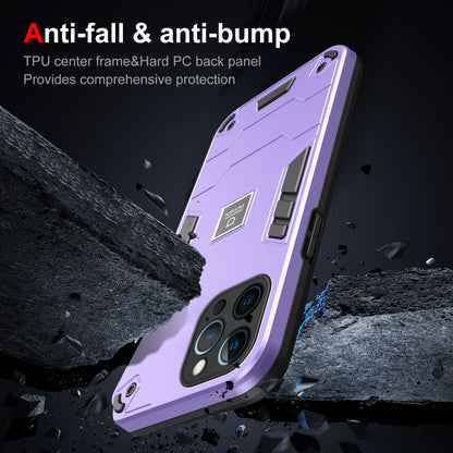 iPhone 12 Pro Shockproof Phone Case with Dual-Layer Protection, TPU+PC Material, Durable, Stylish Design & Lightweight Structure