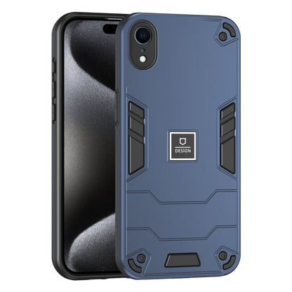 iPhone XR Shockproof Phone Case with Dual-Layer Protection, TPU+PC Material, Durable, Stylish Design & Lightweight Structure