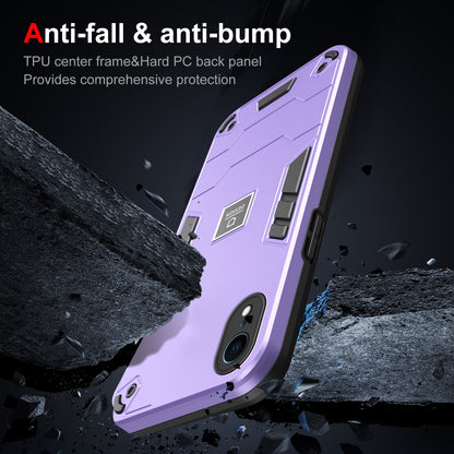 iPhone XR Shockproof Phone Case with Dual-Layer Protection, TPU+PC Material, Durable, Stylish Design & Lightweight Structure
