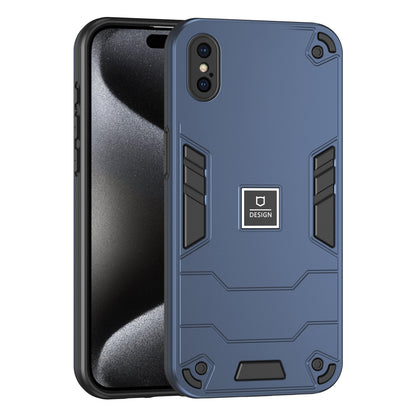 iPhone XS Max Shockproof Phone Case with Dual-Layer Protection, TPU+PC Material, Durable, Stylish Design & Lightweight Structure