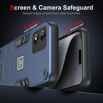 Motorola Moto E13 Shockproof Phone Case with Dual-Layer Protection, TPU+PC Material, Durable, Stylish Design & Lightweight Structure