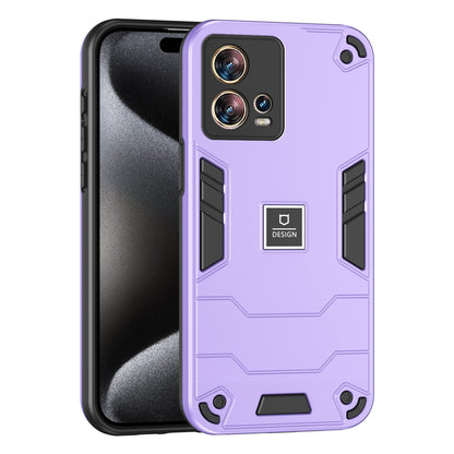 Motorola Edge 30 Fusion Shockproof Phone Case with Dual-Layer Protection, TPU+PC Material, Durable, Stylish Design & Lightweight Structure