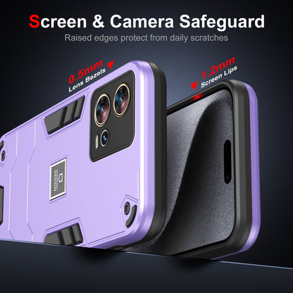 Motorola Edge 30 Fusion Shockproof Phone Case with Dual-Layer Protection, TPU+PC Material, Durable, Stylish Design & Lightweight Structure