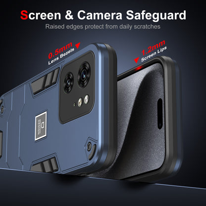 Motorola Edge 40 Shockproof Phone Case with Dual-Layer Protection, TPU+PC Material, Durable, Stylish Design & Lightweight Structure