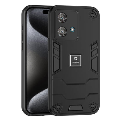 Motorola Edge 40 Neo Shockproof Phone Case with Dual-Layer Protection, TPU+PC Material, Durable, Stylish Design & Lightweight Structure
